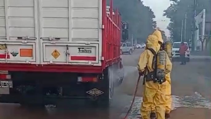 Derrame de ácido nítrico: no será necesaria la evacuación de vecinos