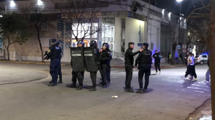 Disturbios tras los festejos en Villa María: la Policía informó cinco detenciones