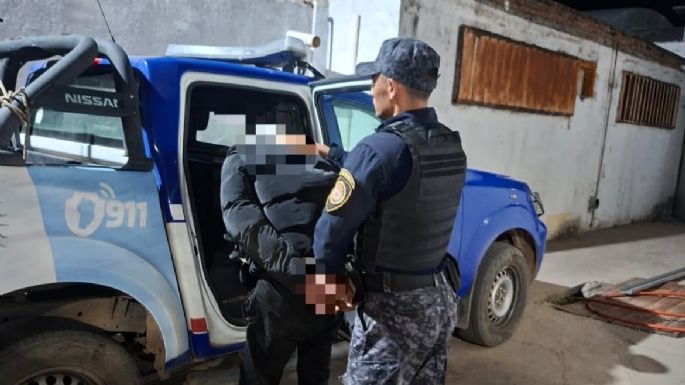 Vio cuando un extraño abría la puerta del quincho para entrar a la vivienda