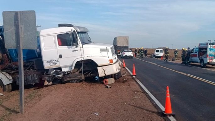 Otros dos muertos tras un choque frontal en la ruta 4