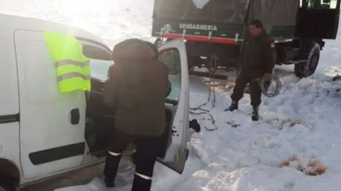 ­­­­Rescataron a 23 montañistas a raíz de una intensa nevada en Mendoza