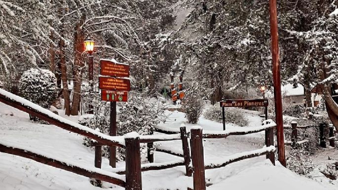 La ola polar trajo nieve a distintos puntos de Córdoba