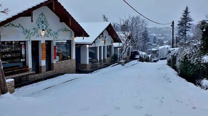 La ola polar trajo nieve a distintos puntos de Córdoba
