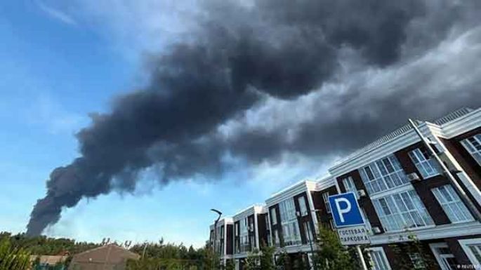 Masivo ataque con drones de Ucrania contra Rusia