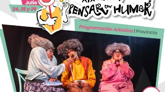 Villa María será sede del XIX Festival Pensar con Humor: qué obra se presentará