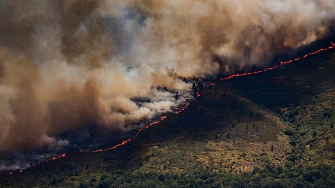Más de 170 mil evacuados y confinados por los incendios