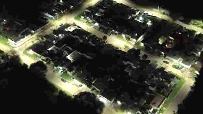 Con las nuevas luminarias led, “cambió totalmente el barrio”