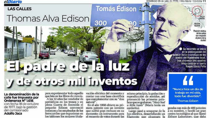 ­El padre de la luz ­y de otros mil inventos