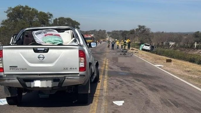 Dos fallecidos luego de un choque en el norte cordobés
