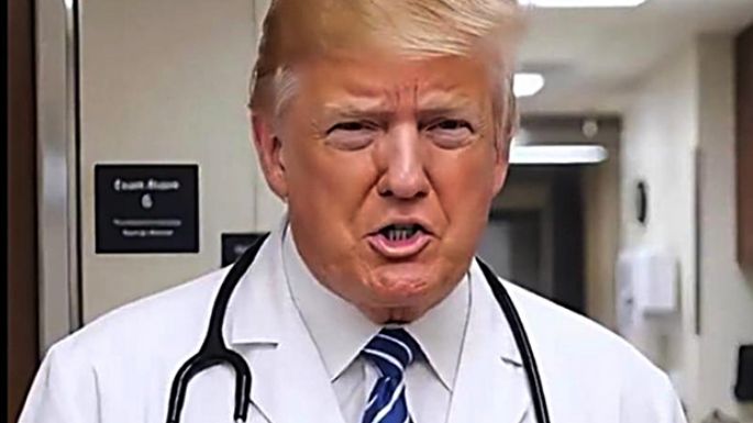 Trump, el falso médico