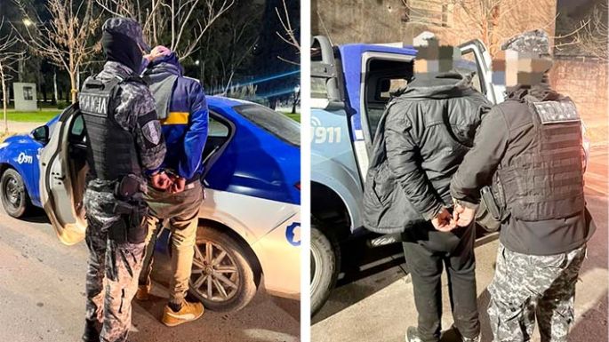Ladrones entre rejas y “botines” recuperados