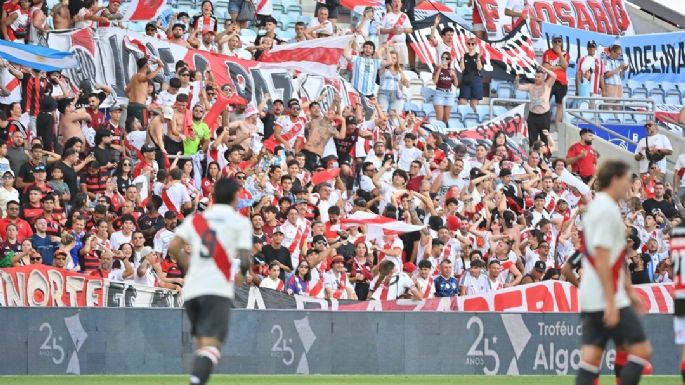 River empató con Flamengo