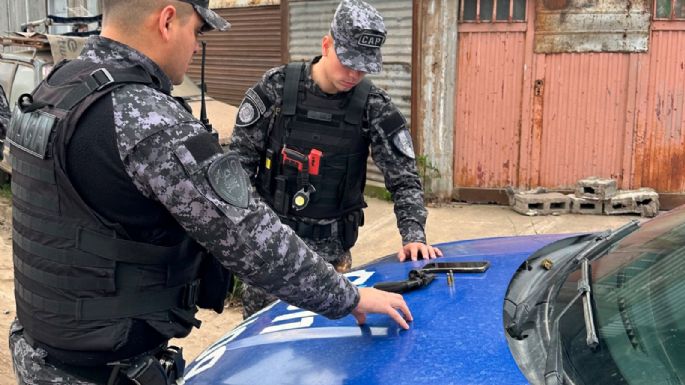 Detuvieron a un joven armado durante un control preventivo