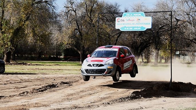 Mandan los Echeverría en el rally villanovense