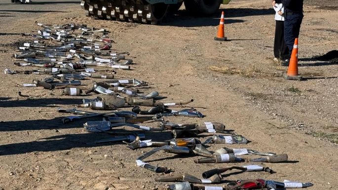 El municipio destruyó caños de escape secuestrados