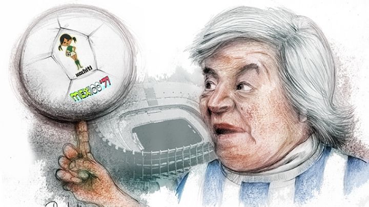 Pelusa Ponce:  pionera del fútbol