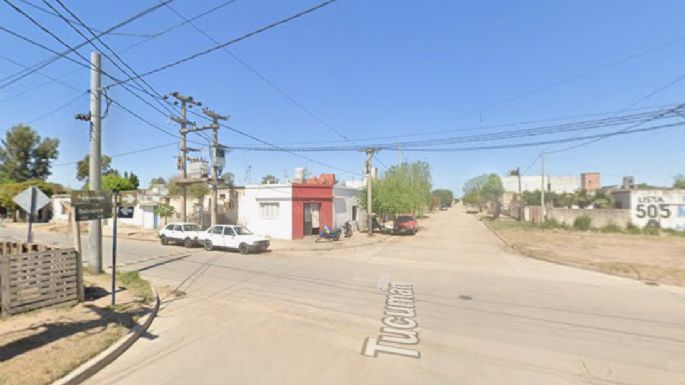 Choque entre dos motos dejó a un hombre con posible fractura