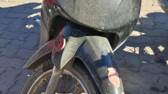 Recuperaron una moto robada hace más de un año