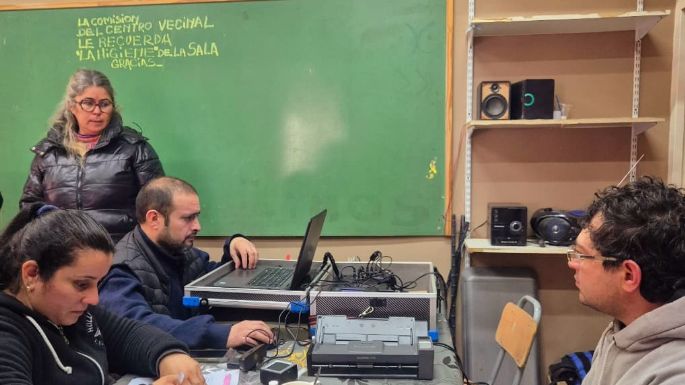 La Valija Móvil del Registro Civil recorre distintos barrios