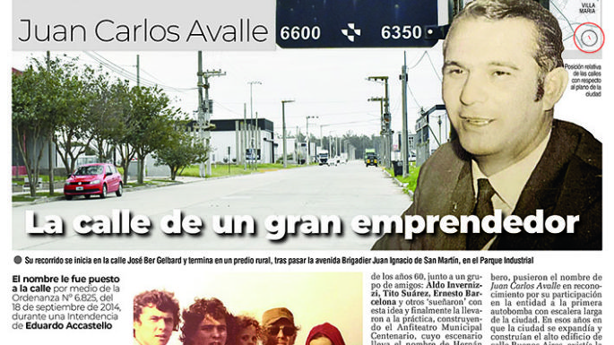 La calle de un gran emprendedor