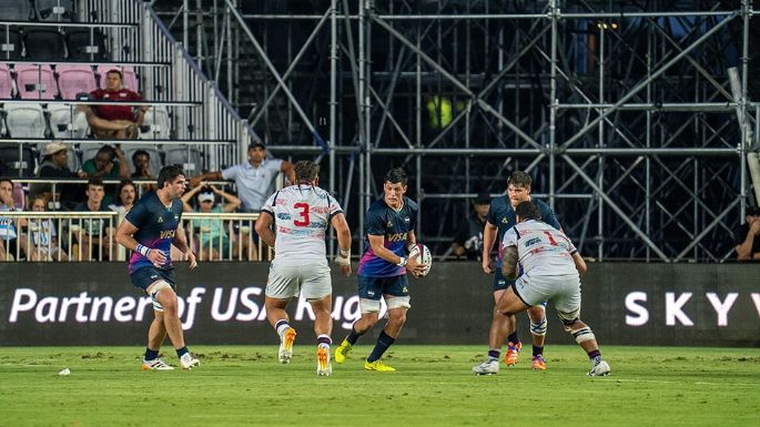 Martín Vaca apoyó un histórico try