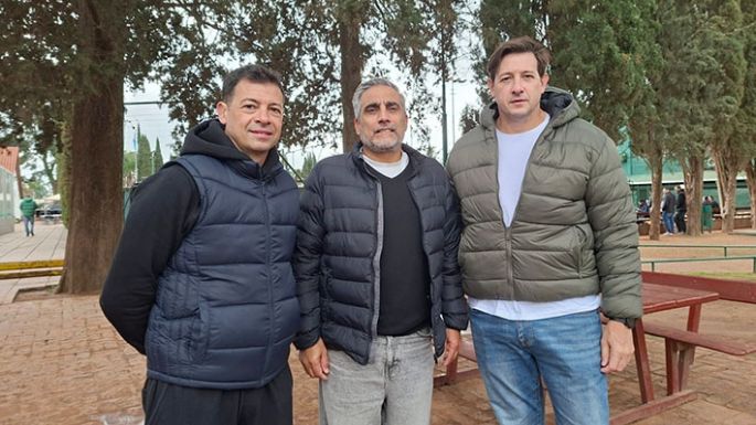 “Comenzamos a construir dos canchas”