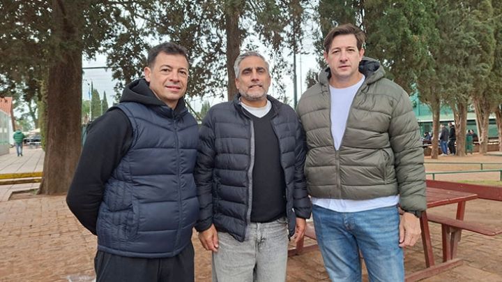 “Comenzamos a construir dos canchas”