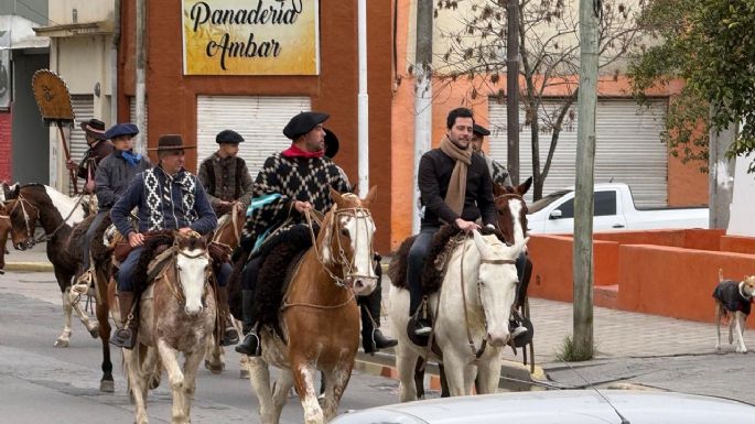 Villa Nueva homenajea a San Martín con una jornada de destrezas gauchas