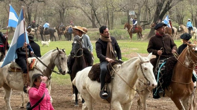 Villa Nueva homenajea a San Martín con una jornada de destrezas gauchas