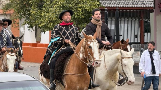 Villa Nueva homenajea a San Martín con una jornada de destrezas gauchas