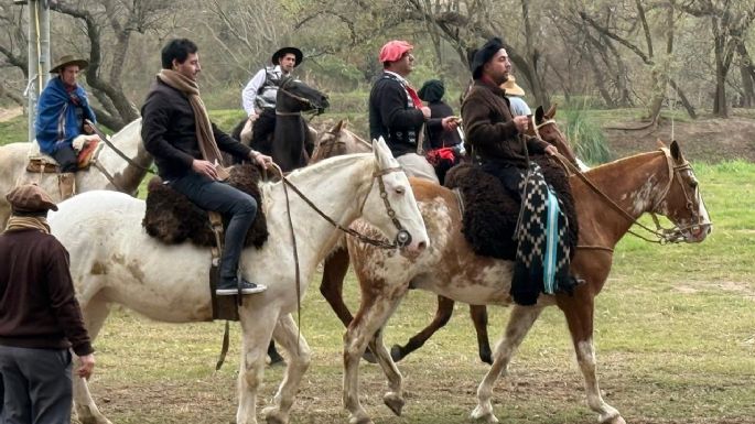 Villa Nueva homenajea a San Martín con una jornada de destrezas gauchas