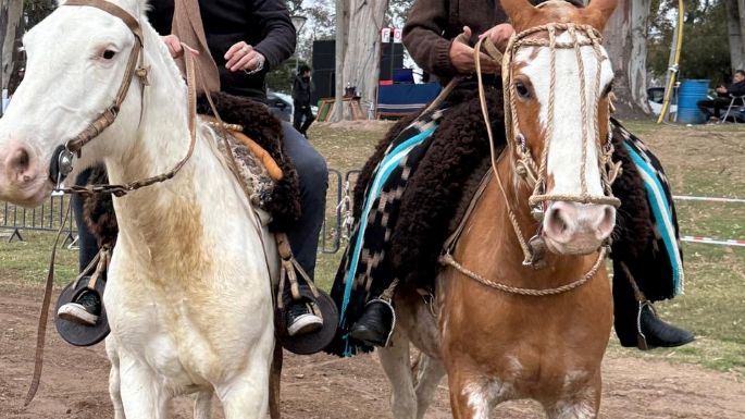 Villa Nueva homenajea a San Martín con una jornada de destrezas gauchas