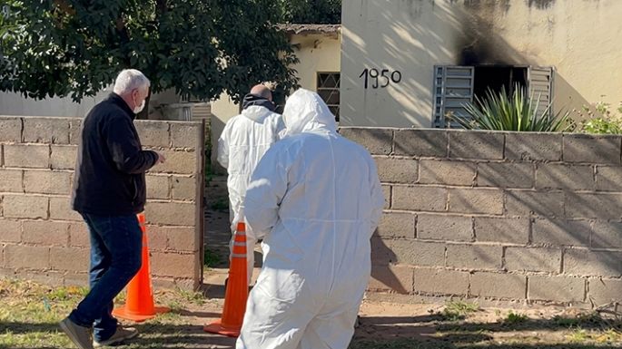 Falleció asfixiado por el humo mientras dormía