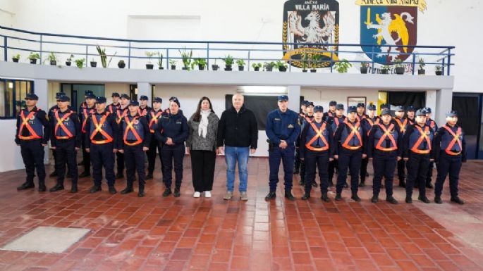 Aspirantes de la Policía de Córdoba ya realizan prácticas en Villa María