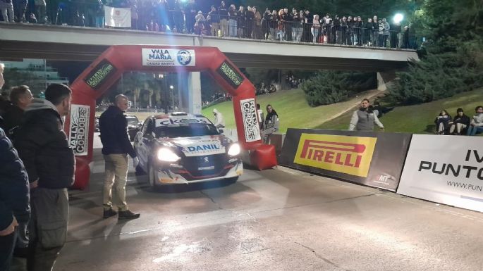 El Rally Cordobés copó el centro: así fue la largada simbólica en el Subnivel