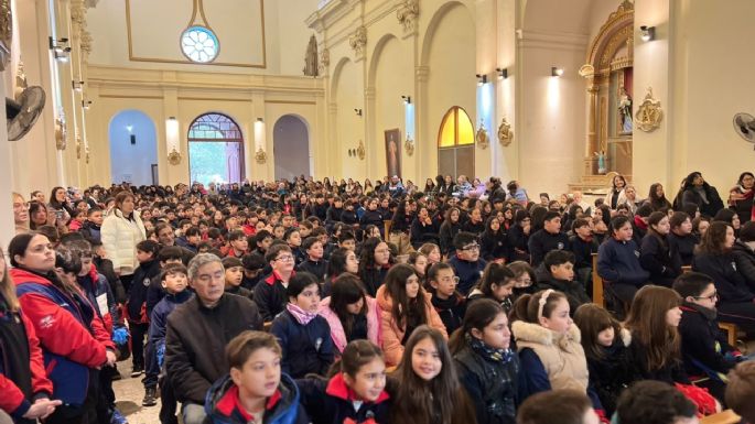 Hubo misa y procesión por la beata Madre María del Tránsito