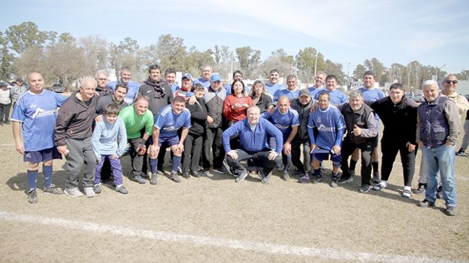 Amistad y fútbol, el “combo” ideal