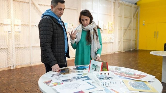 Se vendieron 14 obras en el Centro Cultural