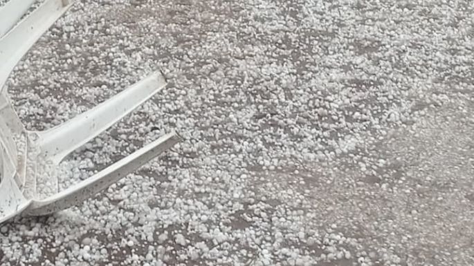 Granizo en Marcos Juárez y Río Cuarto: rige un aviso por tormentas fuertes en el sudeste cordobés