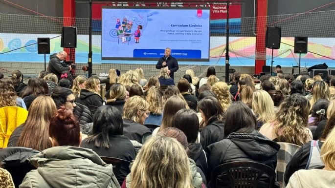 Más de 600 docentes participaron de una jornada de formación educativa