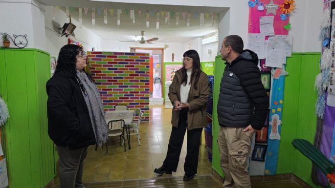 Mejoraron el sector de cocina del Jardín Vélez Sarsfield