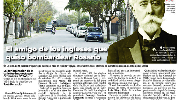 El amigo de los ingleses que  quiso bombardear Rosario