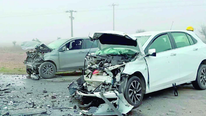 Tres accidentes de tránsito dejaron cuatro personas heridas