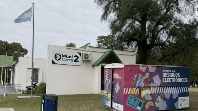 En el Parque Pereira y Domínguez se pueden dejar residuos electrónicos