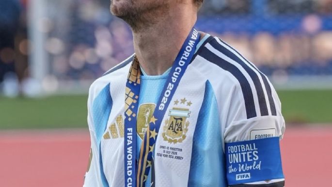 Lionel Messi anunció su retiro de la Selección Argentina