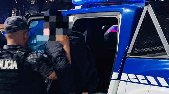 Motociclista detenido por ir en contramano y a alta velocidad