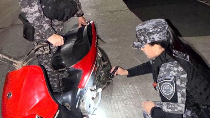Aprehendieron a un menor de 13 años por sustraer una moto
