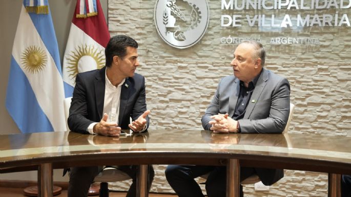 Accastello recibió a Urtubey antes de su disertación en el Congreso de Comunicación Gubernamental