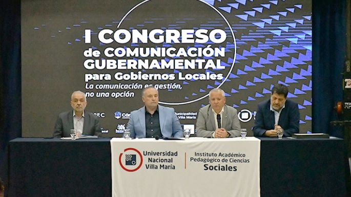 Se inauguró el 1º Congreso de Comunicación Gubernamental