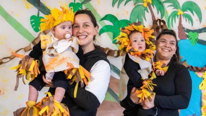 Las fotos del cumple número 15 del jardín maternal de barrio La Calera